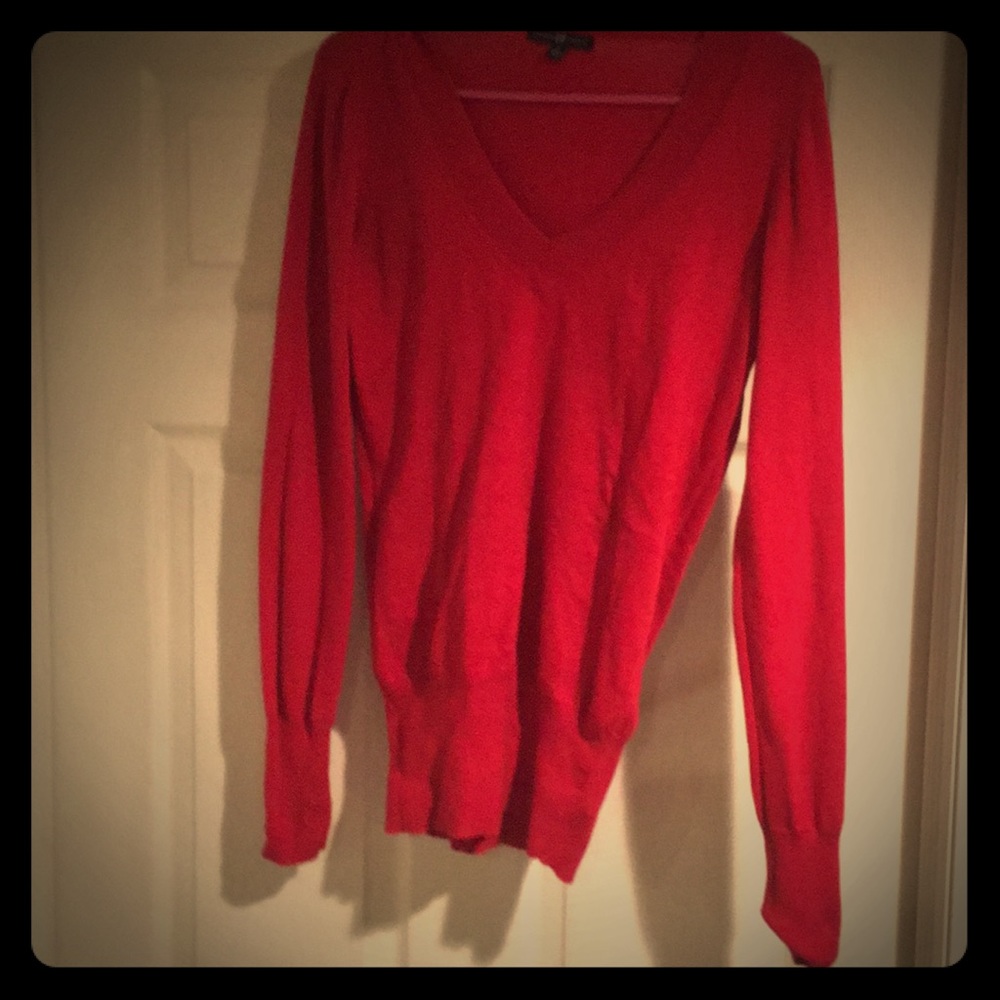 BOGO classic red Gap v neck sweater